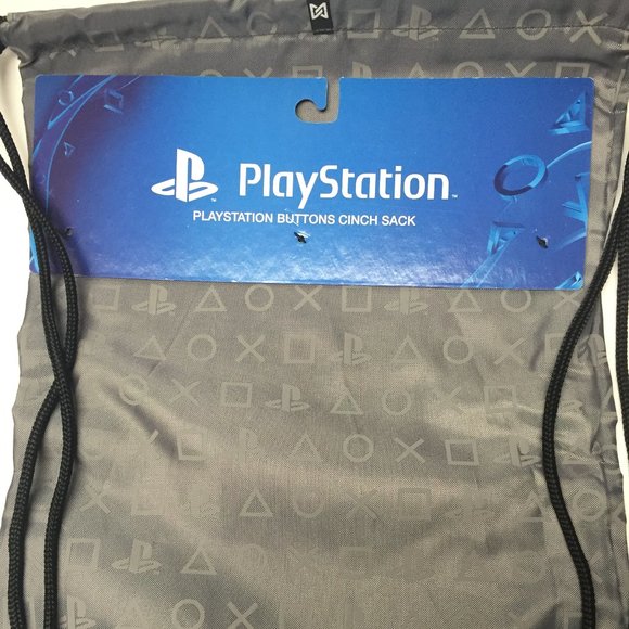 PlayStation Bug Logo T-Shirt (Gift Box)+Cinch Sack - Picture 6 of 6